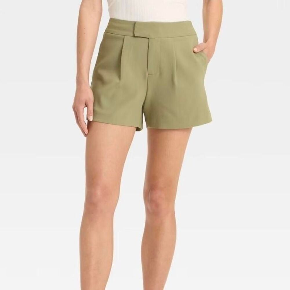 A-new-day Women's Green Shorts